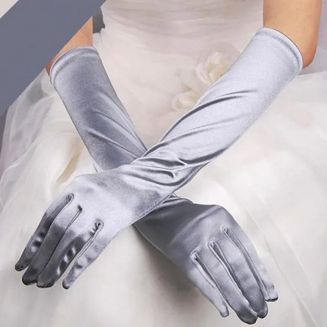 Ladies long gloves - 5 colours