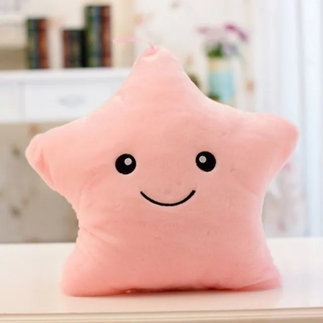 Plush luminous cushion STAR