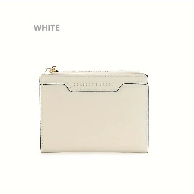 New thin single color coin wallet from 2024, minimalist trendy wallet