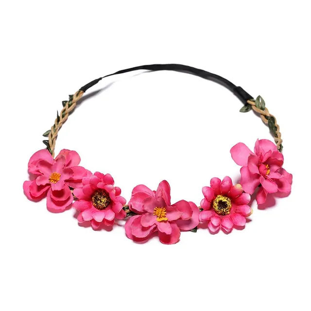 Floral headband for hair Jade