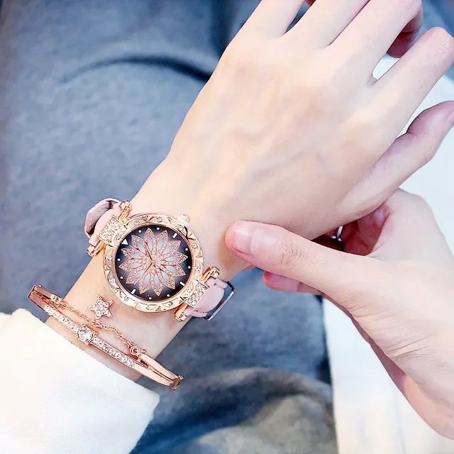 Ensemble Montre + Bracelet Femme Star