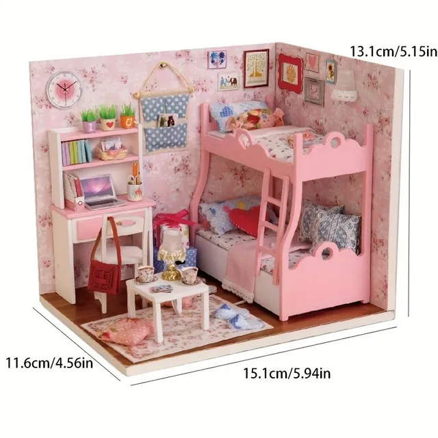 Girl Room Bedroom Home Decoration Puzzle Three-dimensional