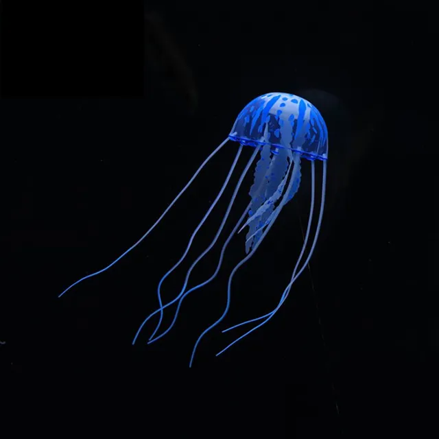 Meduze artificiale luminoase pentru acvariu - decor