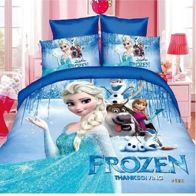Lenjerie de pat Disney frozen-4 full3pcswith-sheet