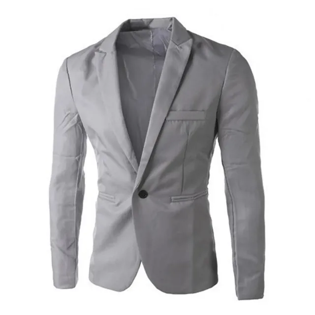 Men's simple coloured jacket Kamryn