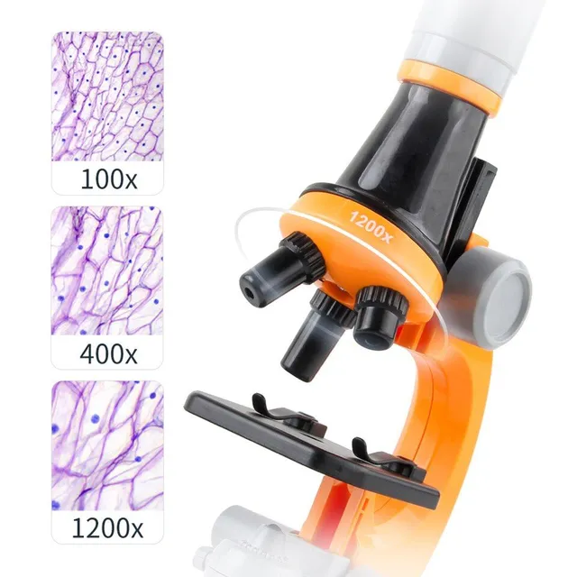 Improved educational children's microscope for scientific experiments