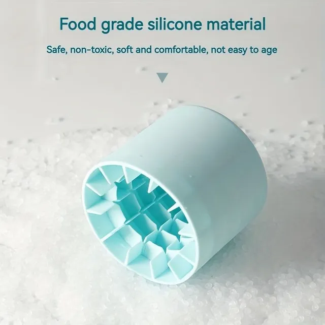 Cuburi de gheață perfecte cu acest formular de silicon ușor de extras - până la 60 de cuburi