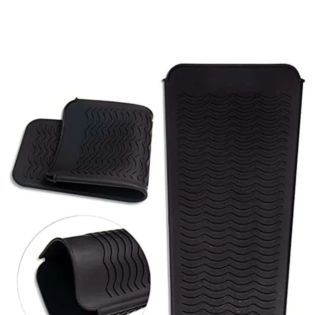 Multifunctional silicone travel cosmetics cover with thermal protection for all styling tools