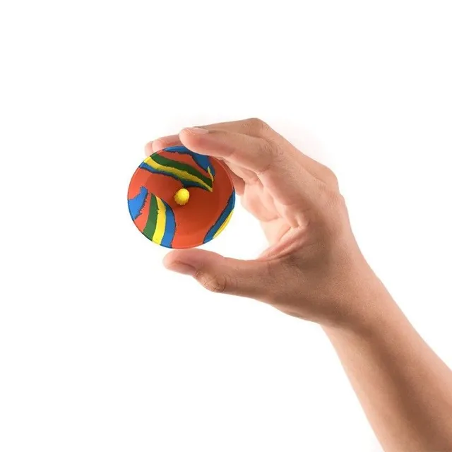 Antistress jumping ball in the shape of a bowl