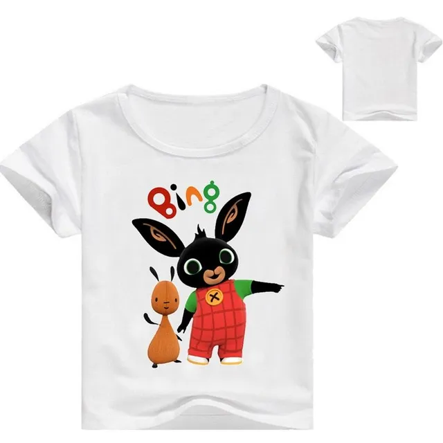 Baby comfortable cute t-shirt with Bing the rabbit