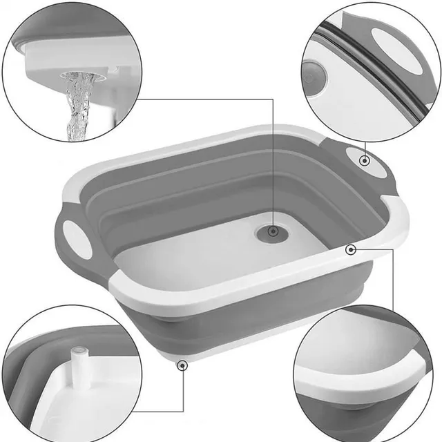 Multifunctional Travel Drain Sink for Dishwashing