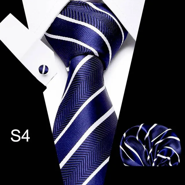 Luxury men's silk tie