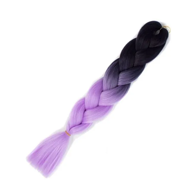 Canecal multicolor braids 60 cm