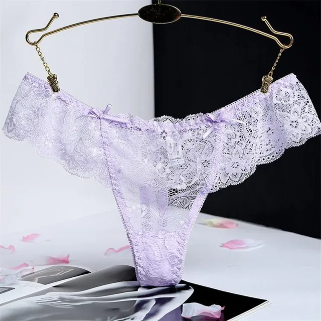 Women's Lace Thong Panties