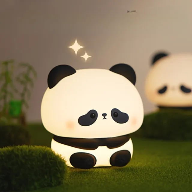 Nočná panda lampa - mäkké svetlo pre pokojný spánok