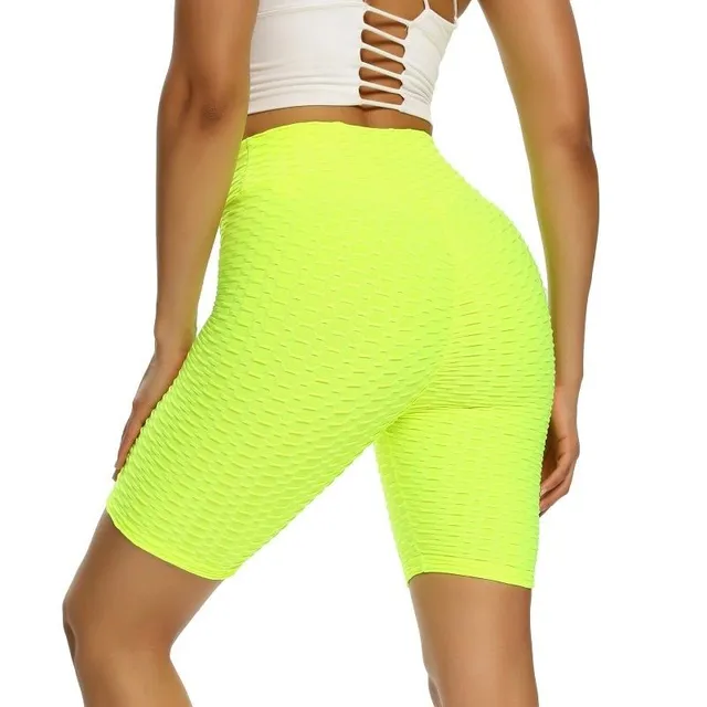 Women's sexy legging shorts with pushup appearance