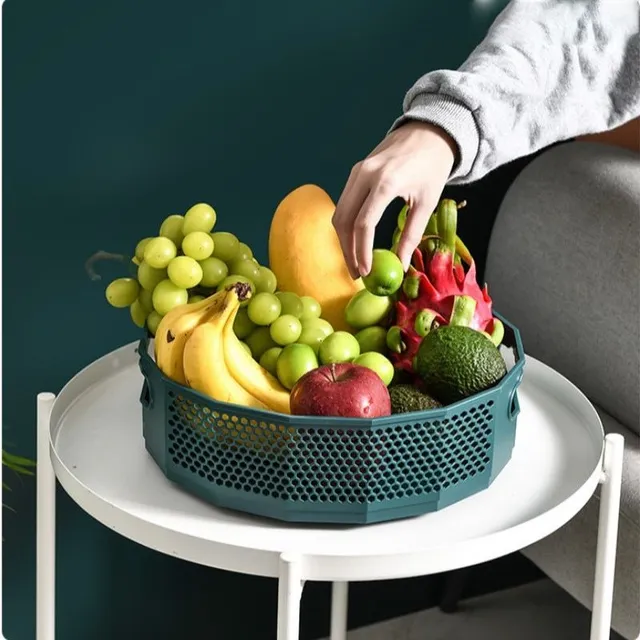 Rotating practical tray for fruit or spices