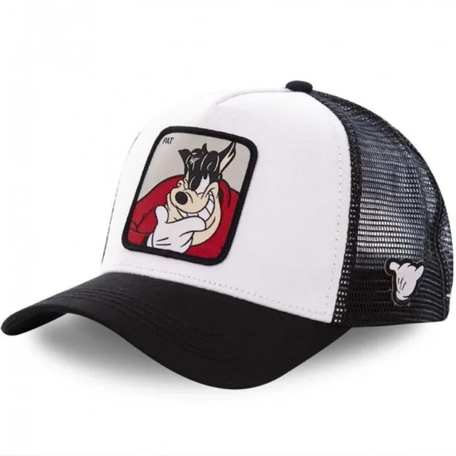 Módna unisex baseballová čiapka s nášivkou animovaných hrdinov PAT