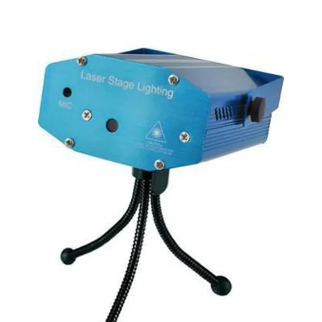 Disko laser - mini laserový projektor svetlo (zelený + červený)