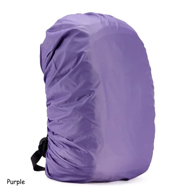 Praktický kryt batohu proti dešti purple 35l