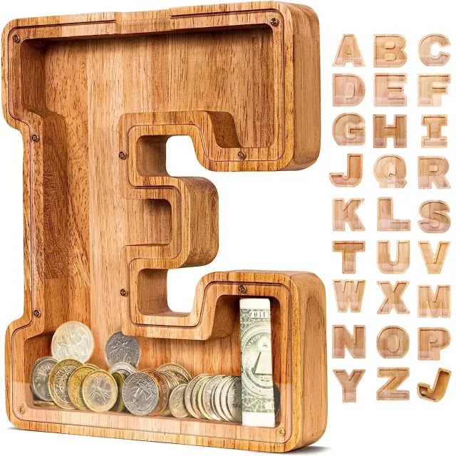 Design box in letter shape - whole alphabet, wood processing