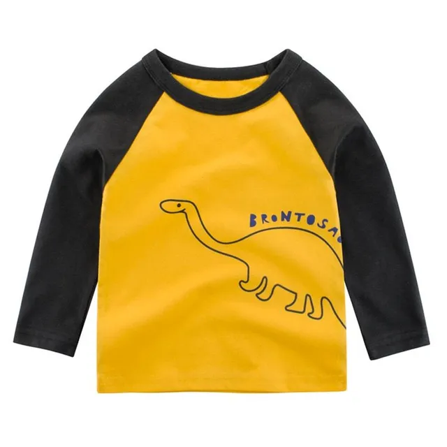 Jungen Baumwoll T-Shirt mit Dinosaurier