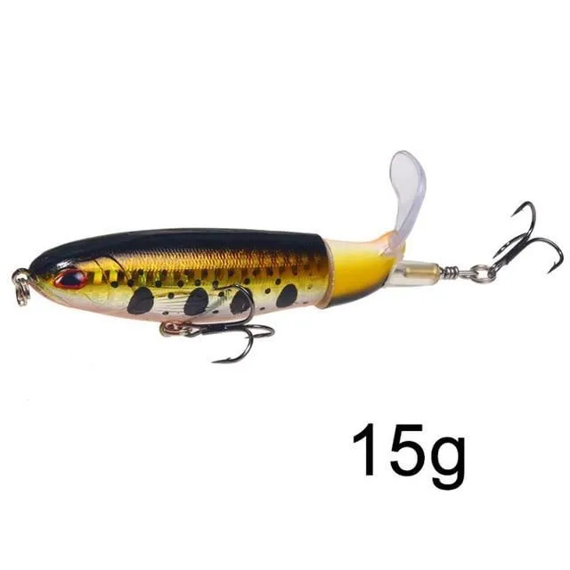 Fish bait with swivel tail