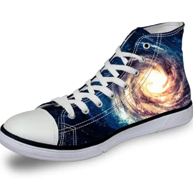 Ankle sneakers with space motif Rubi 2 1