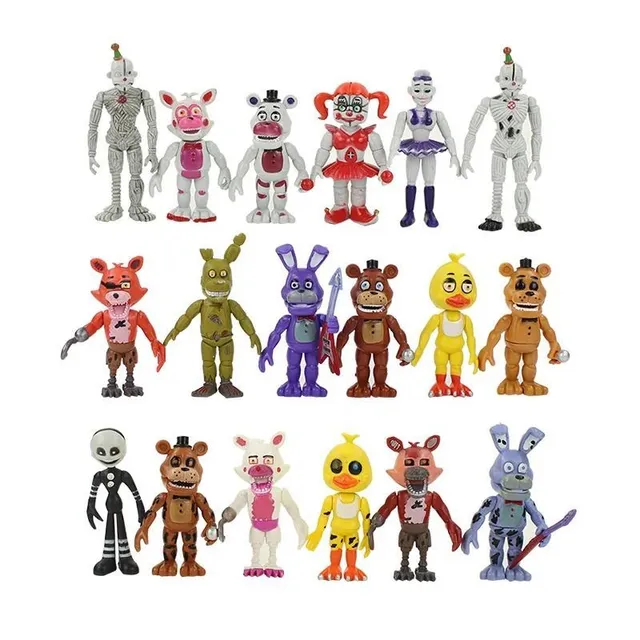 Figurine Five Nights at Freddy's - 6 buc