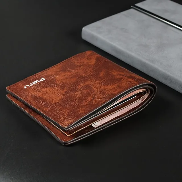 Practical driver's license case and PU leather documents for men