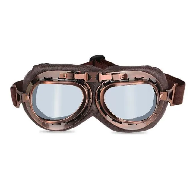 Vintage motorcycle glasses