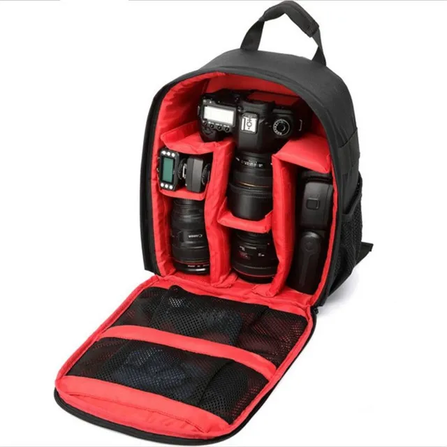 Rucsac multifuncțional pentru aparat foto Video DSLR Bag Geantă pentru aparat foto DSLR rezistent la apă pentru exterior pentru Nikon/pentru Canon/DSLR