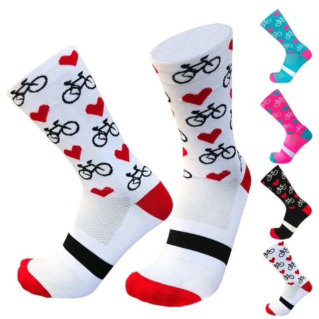 Funny comfortable cycling socks - more variants