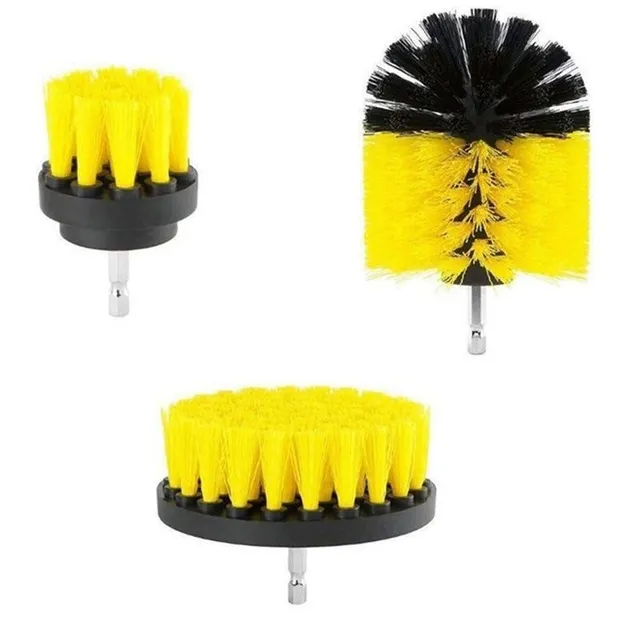 Brosses de nettoyage pour perceuse 3 pcs