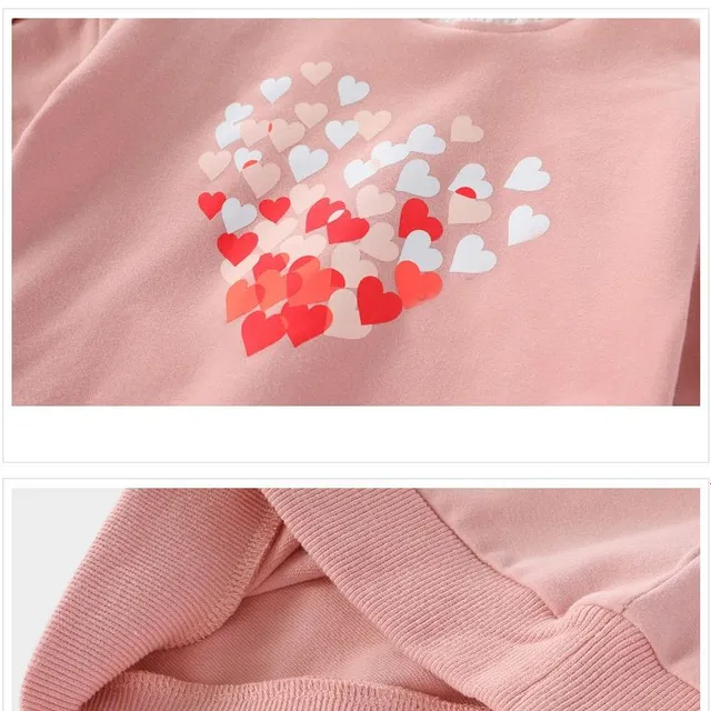 Girls tracksuit Heart