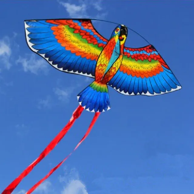 Latawiec w kształcie papugi - 3 kolory