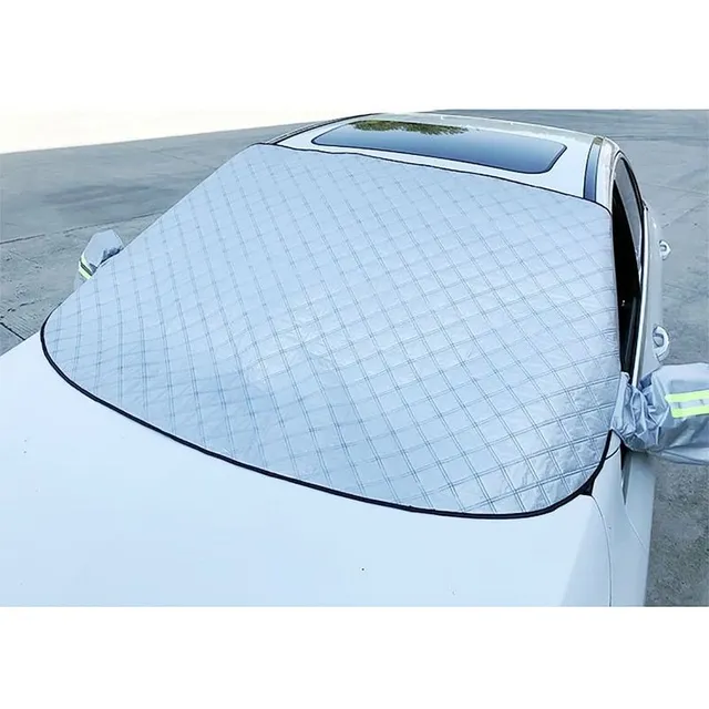 Magnetic frost and sun screen for windscreen