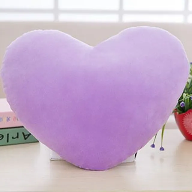 Pillow in the shape of a heart