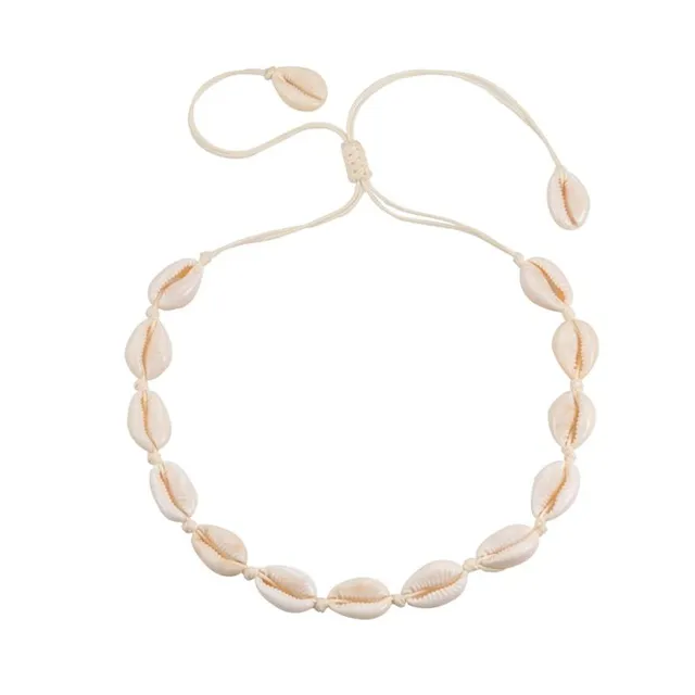 Ladies summer shell necklace Samara