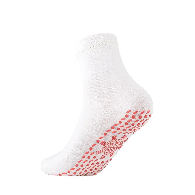 Magnetic thermoregulating unisex socks