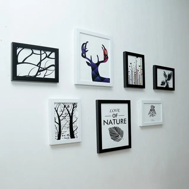 Classic photo frames 7 pcs