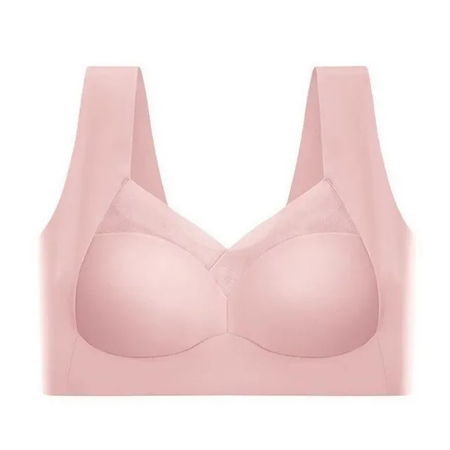 Women's seamless bra in large sizes - comfortable bra without bones with excellent support