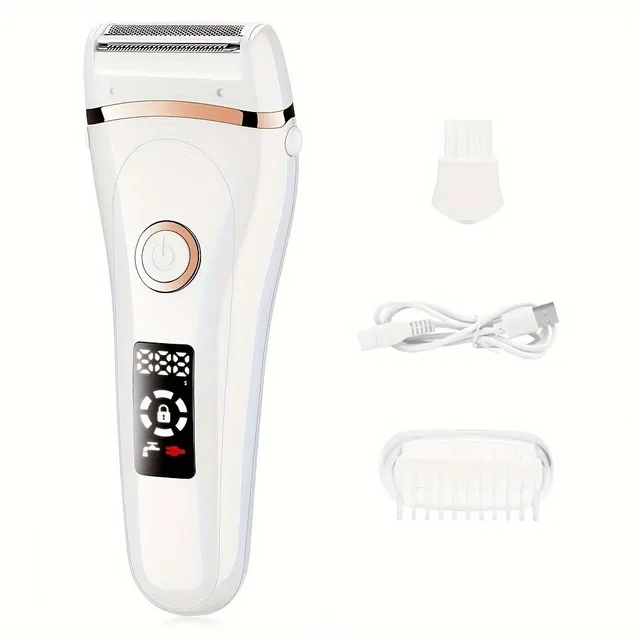 Women's electric razor for smooth shaving of the whole body