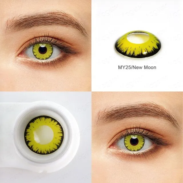 Barevné kontaktní čočky - více barev