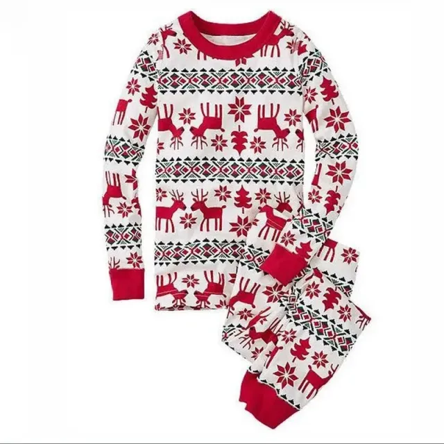 Pijamale de Crăciun pentru familie Holiday Home PJS Home Suit