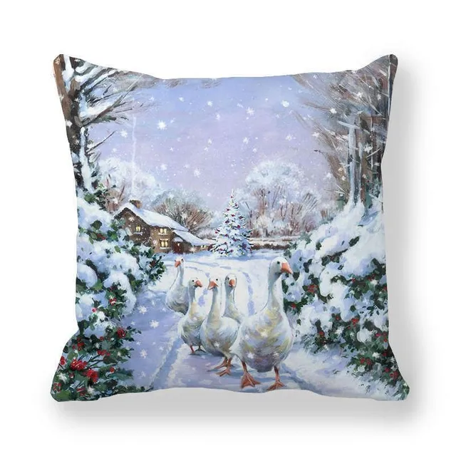 Christmas pillowcase C612