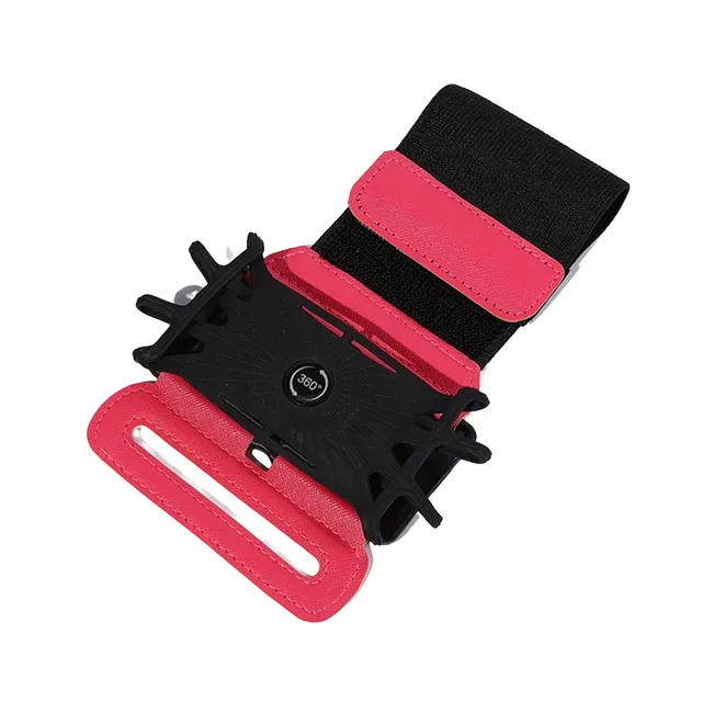 Turnable holder on black Desi wrist