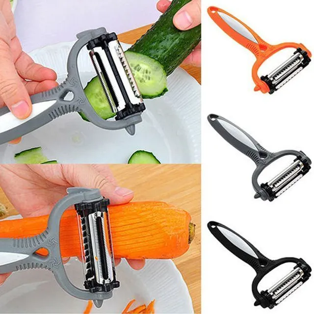 Multifunctional swivel scraper 3 in 1