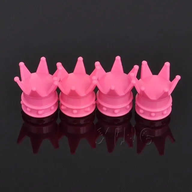 Valve caps crown 4 pcs