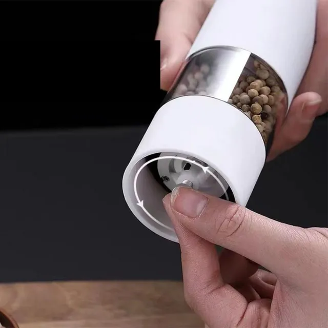 Electric salt and pepper grinder or other herbs - 2 pcs